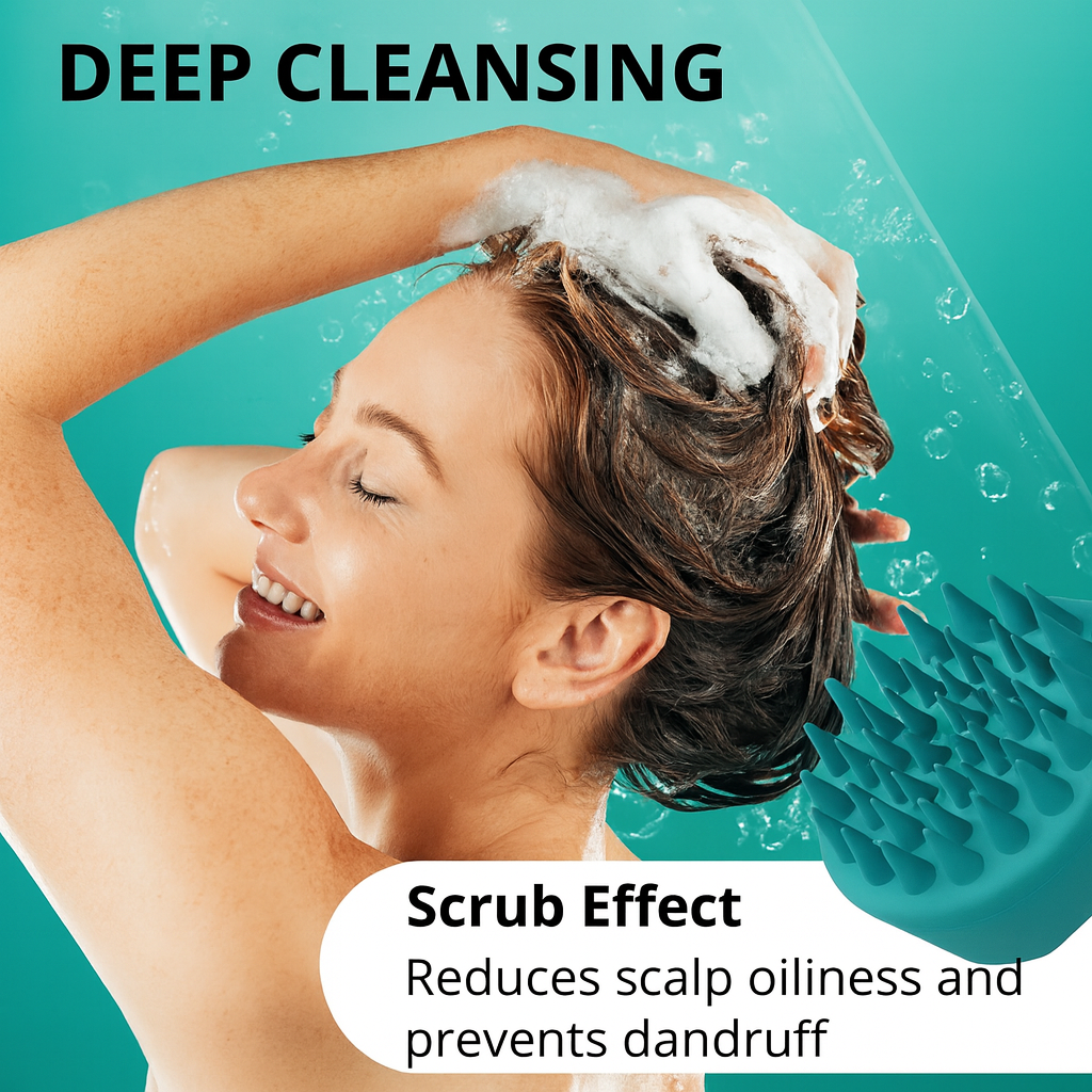Premium Silicone Scalp Massager