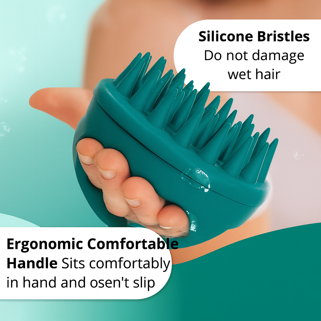 Premium Silicone Scalp Massager