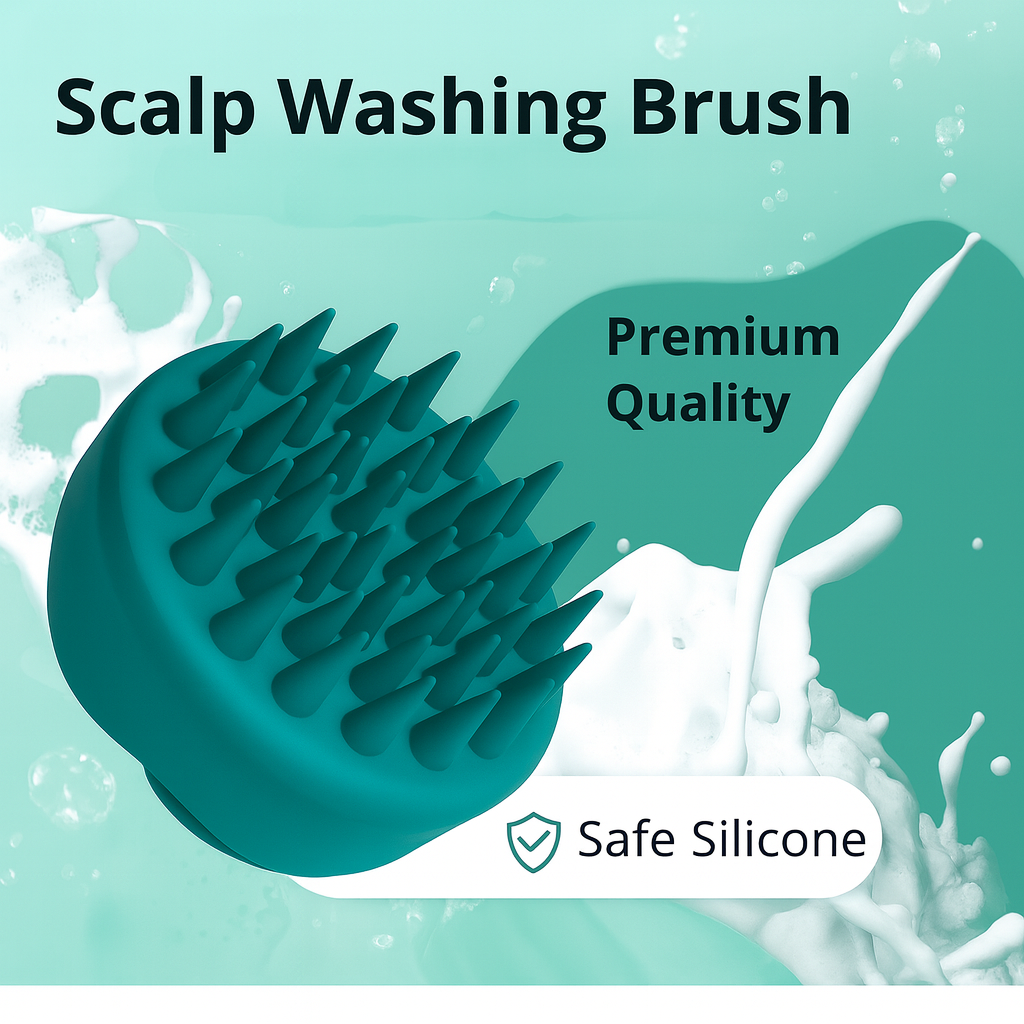 Premium Silicone Scalp Massager