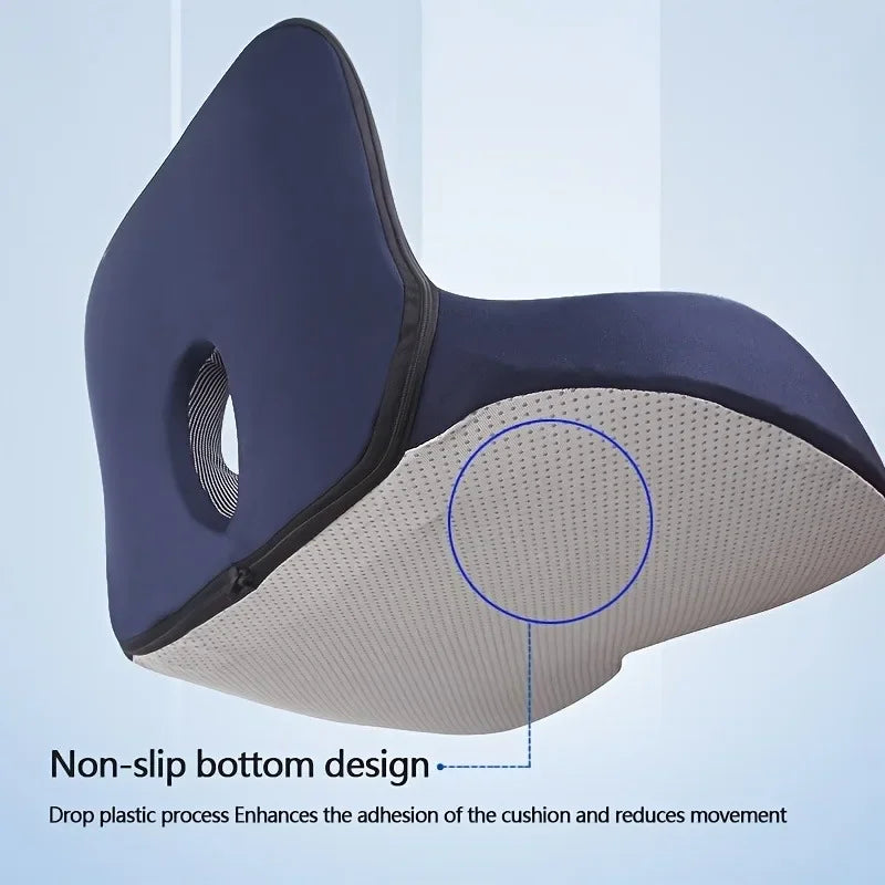 Orthopedic Seat Cushion with Lumbar Support
